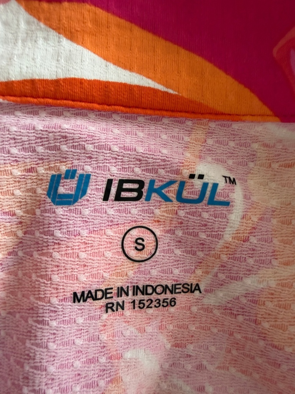 IBKUL UBHOT CAPRESE PINK MEGAHEAT Long Sleeve Mock Golf Shirt Size S Quarter Zip - Picture 7 of 12